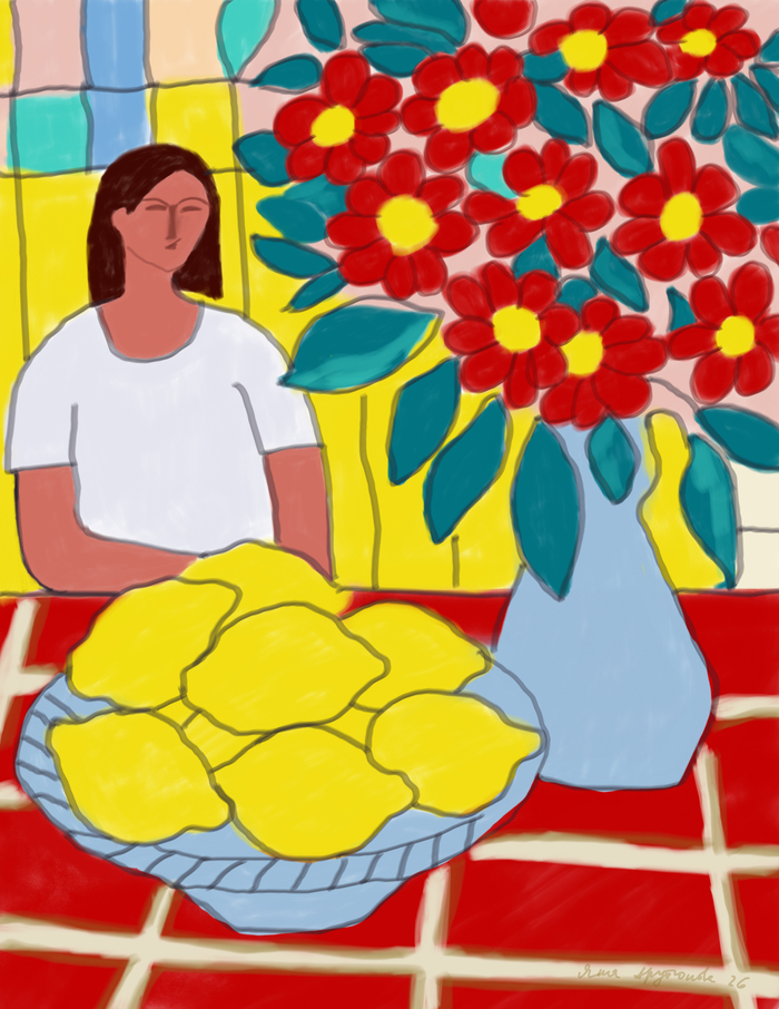 Лимоны и Цветы