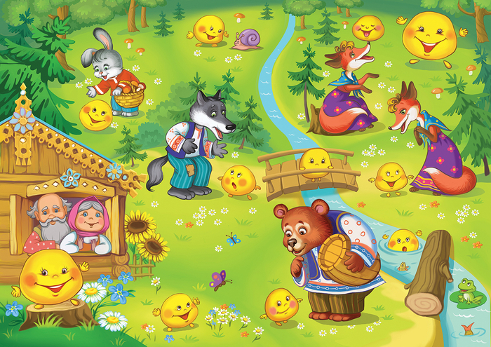 Настольная игра "Колобок"