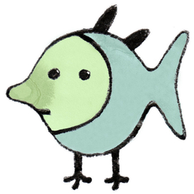 Рыба с ногами для maria_ego