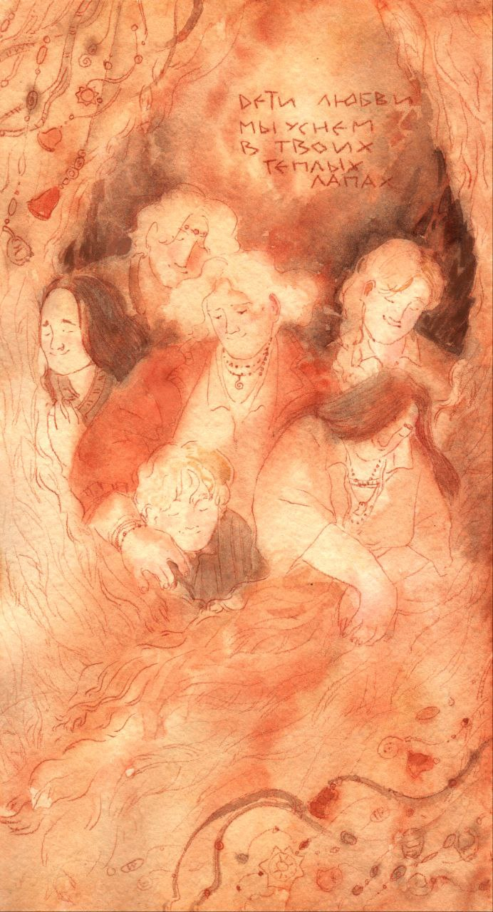 Светлые птицы.