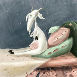 Очень вредная коза