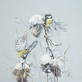 Морозный чертополох