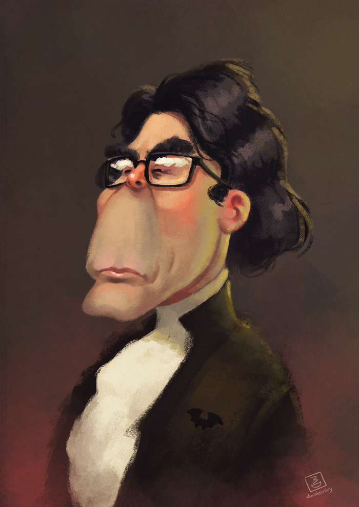 Стивен Кинг. Карикатура