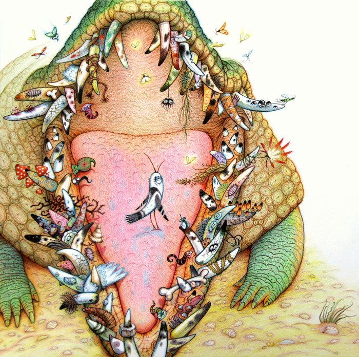 Всё тот же крокодил, всё те же зубы