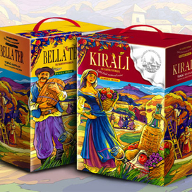 Иллюстрации для вина