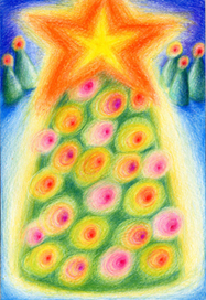 Рождественско-новогодняя ёлочка