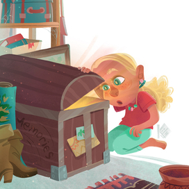 Childhood week. Day 6 - Chest