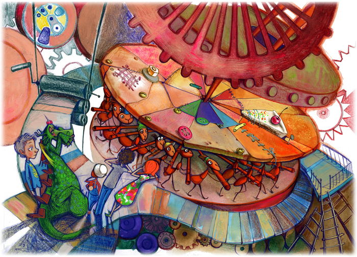 "Ларискины. Тайна перевернутой пирамиды" 