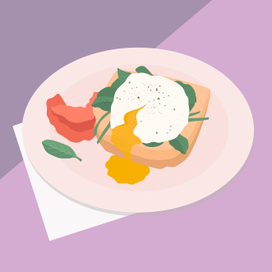 Серия векторных работ "Рецепты"