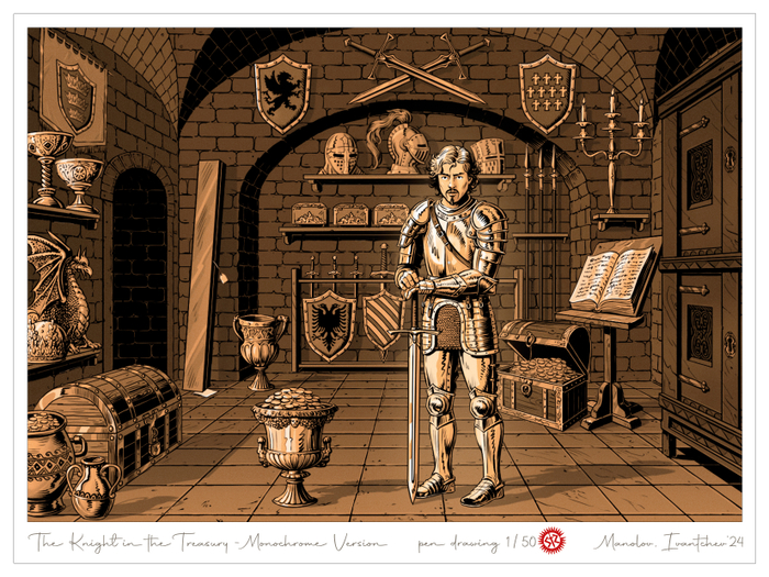 Рыцарь в сокровищнице - с Иванчевым