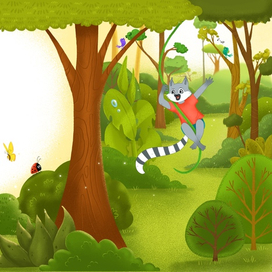 Вступление (Комикс о лемуре) 