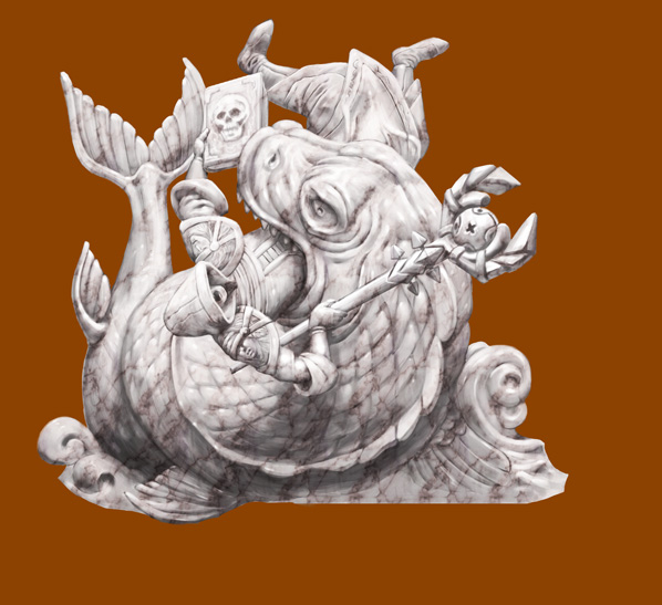 рыба, пожирающая мага