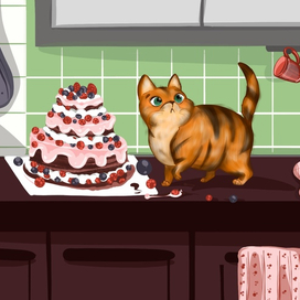 посвящается всем сладкоежкам которые не похудели к лету 