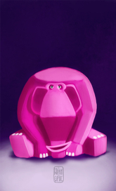 Розовый слон