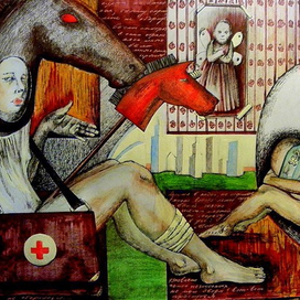 "Игра в лошадки",фрагмент