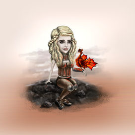 фанарт Дейенерис