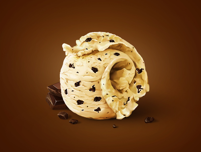 Карамельно-шоколадное