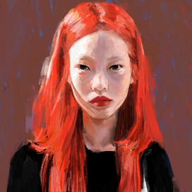 портрет девушки