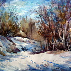 Зимний день