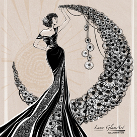 Fashion иллюстрация 