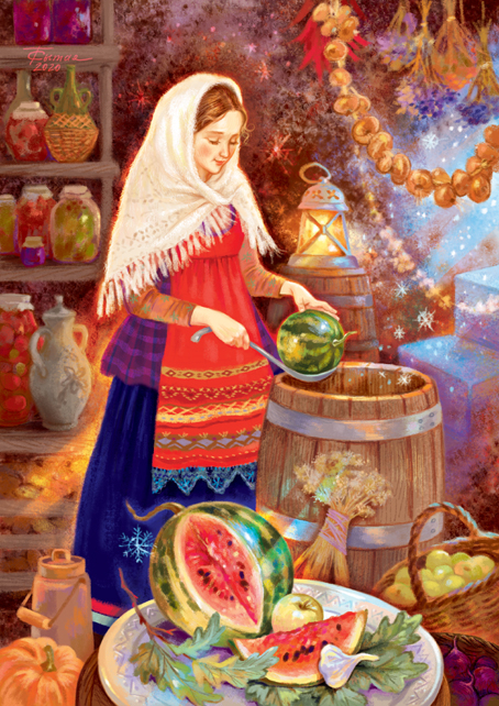 Солёный арбуз