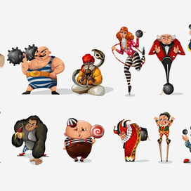 Концепт персонажей