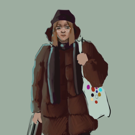 Скетчевый автопортрет 