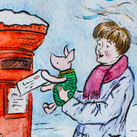 копия с оригинальной иллюстрации к Винни Пуху