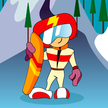 сноубордист