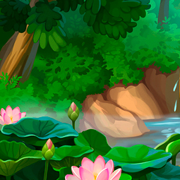 Мельница в лесу