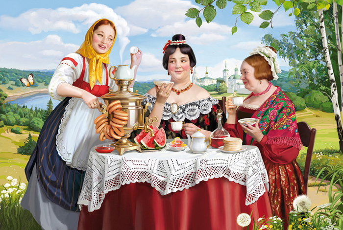 Ах , какой был изысканный чай...)))