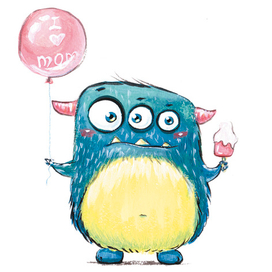 Монстрики - тоже чьи-то милые дети)