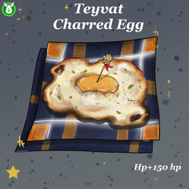 Teyvat Charred Egg