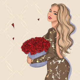 Счастливая девушка 