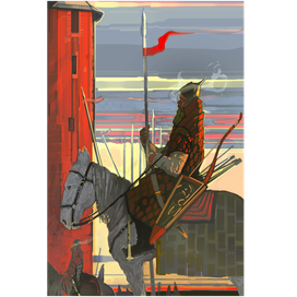 Под Дерптом. 1558 год