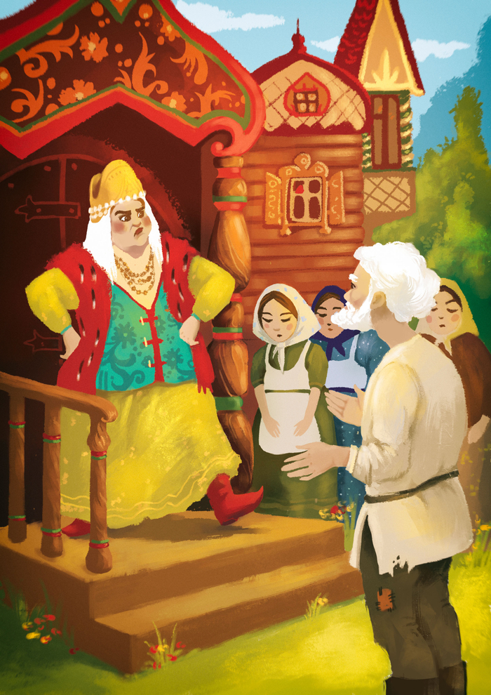 сказка о рыбаке и рыбке