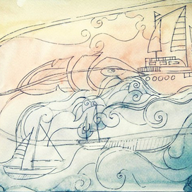 9 вал или буря в стакане