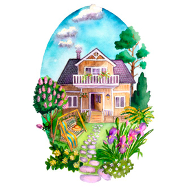 Дом с Ирисами