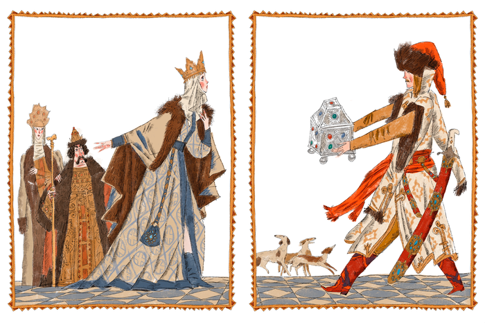 "Сказки Пушкина" (Сказка о мертвой царевне и о семи богатырях) изд. Лабиринт