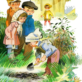 Виктор Носов "Про репку" изд. Малыш