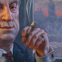 Геннадий Петров, шарж