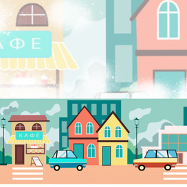 Иллюстрации к анимационному ролику