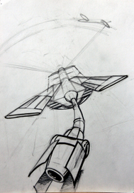 Робот в полете