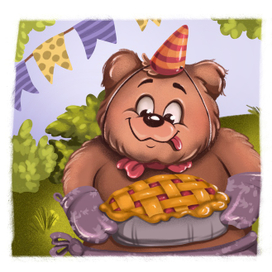День рождения медвежонка