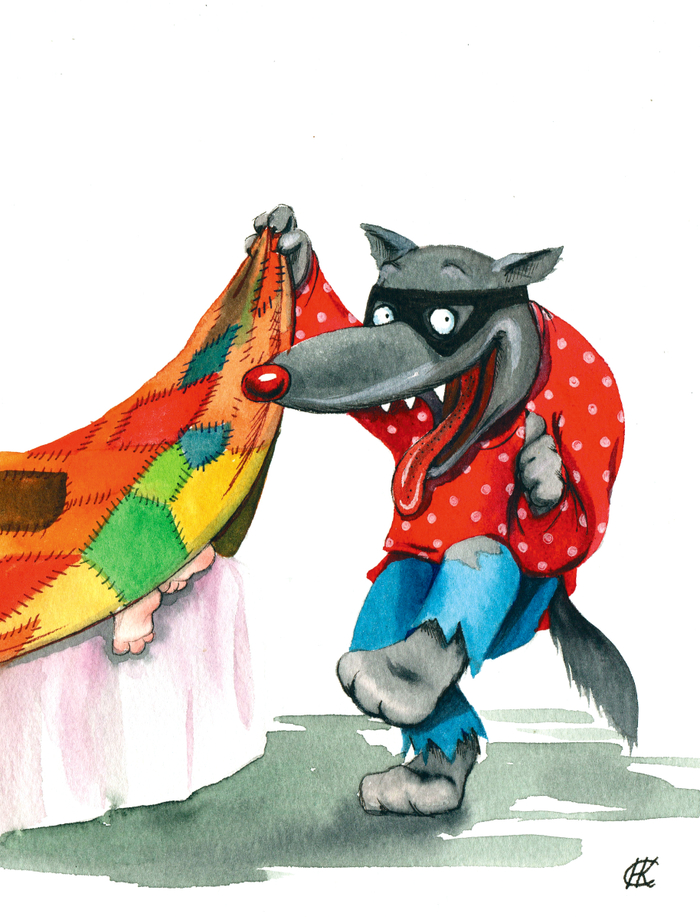 Серенький волчек.