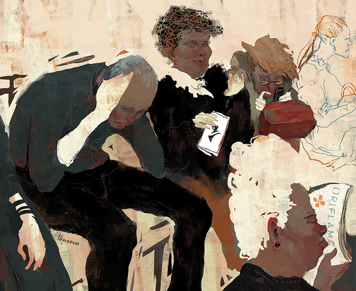 На концерте