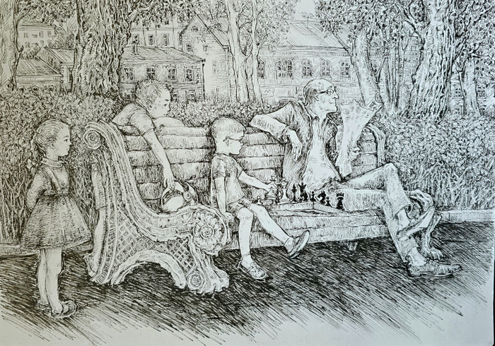 Шахматы на бульваре