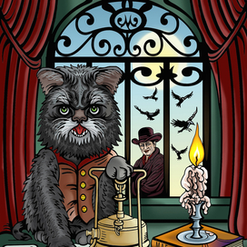 Мастер и Маргарита-(Кот-бегемот сюжет-2)