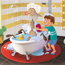 Детская история про ламу