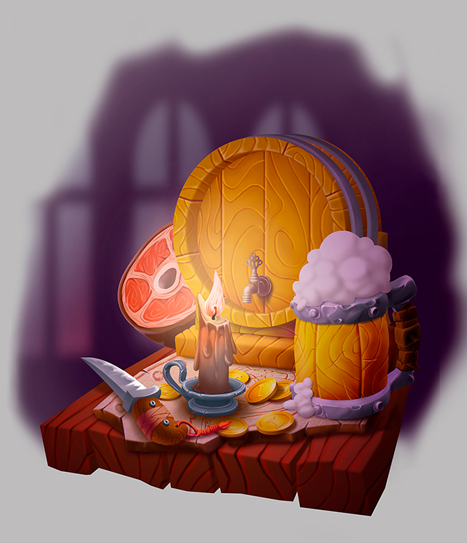 Казуальные пропсы в окружении.